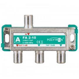 Polytron FA 2-10 TAP 2-voudig 10 dB op=op