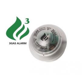 3GAS 12V Gasalarm Round Propane,Butane,LPG,Koolmonoxide,k-o