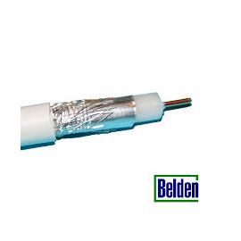 Belden H125 coax PVC wit 100 mtr. Eca