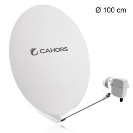 Cahors SMC 100 schotelantenne wit (0140880)