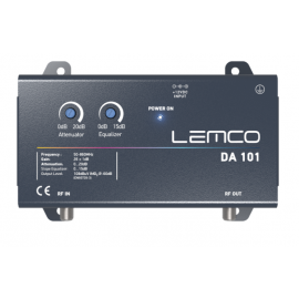 Lemco DA101 Full band 26dB/108dbuV output met equalizer