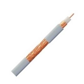 Belden H121 coax PVC wit 100 mtr. Eca