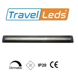 TravelLeds Lineaire alu zw COB 3K 496 mm