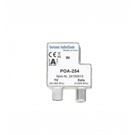 Braun Telecom POA 254 TV TV-DATA splitter (IEC/F)