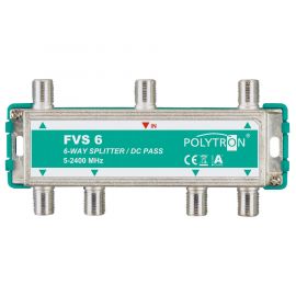 Polytron FVS6 F-Splitter 6-voudig 5-2400 Mhz