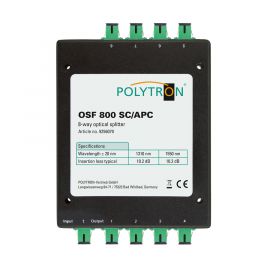 Polytron OSF 800 SC/APC 8-weg Optische Splitter