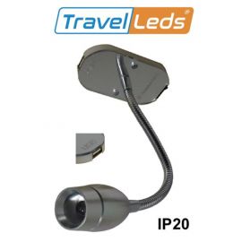 TravelLeds opb spot Ch flex led 5K 260mm Ch switch /usb