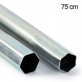 SAB Mast 0.75 mtr. Ø 42mm, staal (extension buis) B032