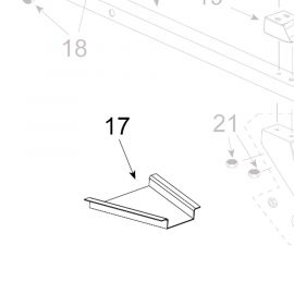 Teleco 06132 spare part Steunarm Voy.Moto. 65/85