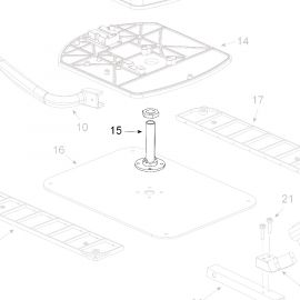 Teleco 12318 spare part Centrale as T.65/85