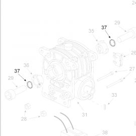 Teleco 13503 spare part Onderlegring grower D10 T.65/85