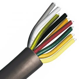Triax MultiCoax zwart 100mtr. 9 in 1 PVC