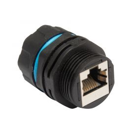 Triax CAT6 RJ45 bulkhead koppelstuk met kapje