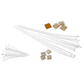 Geros 4.8x160 kabelbinder naturel 100 stuks