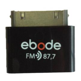 Ebode FM87 FM Plug-in voor IPhone Ipod/Ipad, FM 87,7 op=op