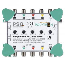 Polytron PSQ 505 AMP Multiswitch lijnverst. 5 in 5 uit op=op