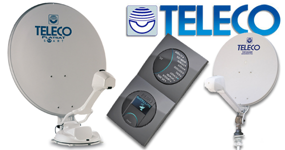 Teleco schotelantennes - volautomatisch & handbediend